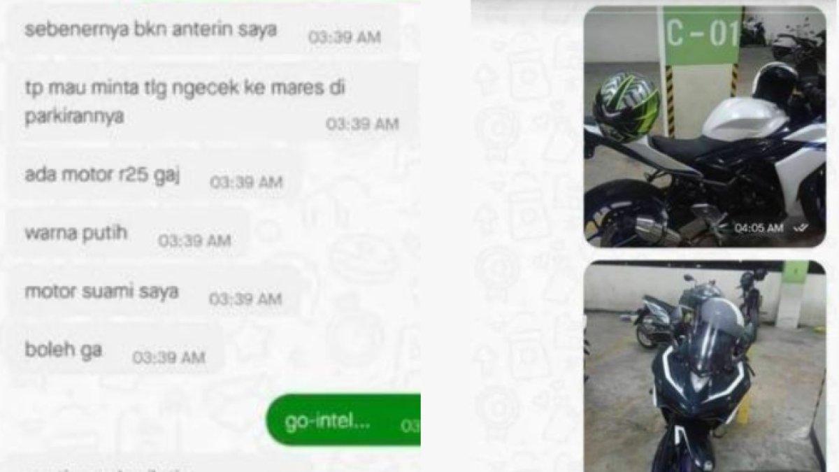 Seorang istri yang curiga terhadap suaminya