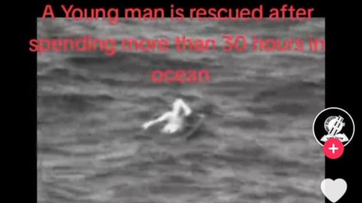 Seorang nelayan terombang-ambil 35 jam di laut lepas.