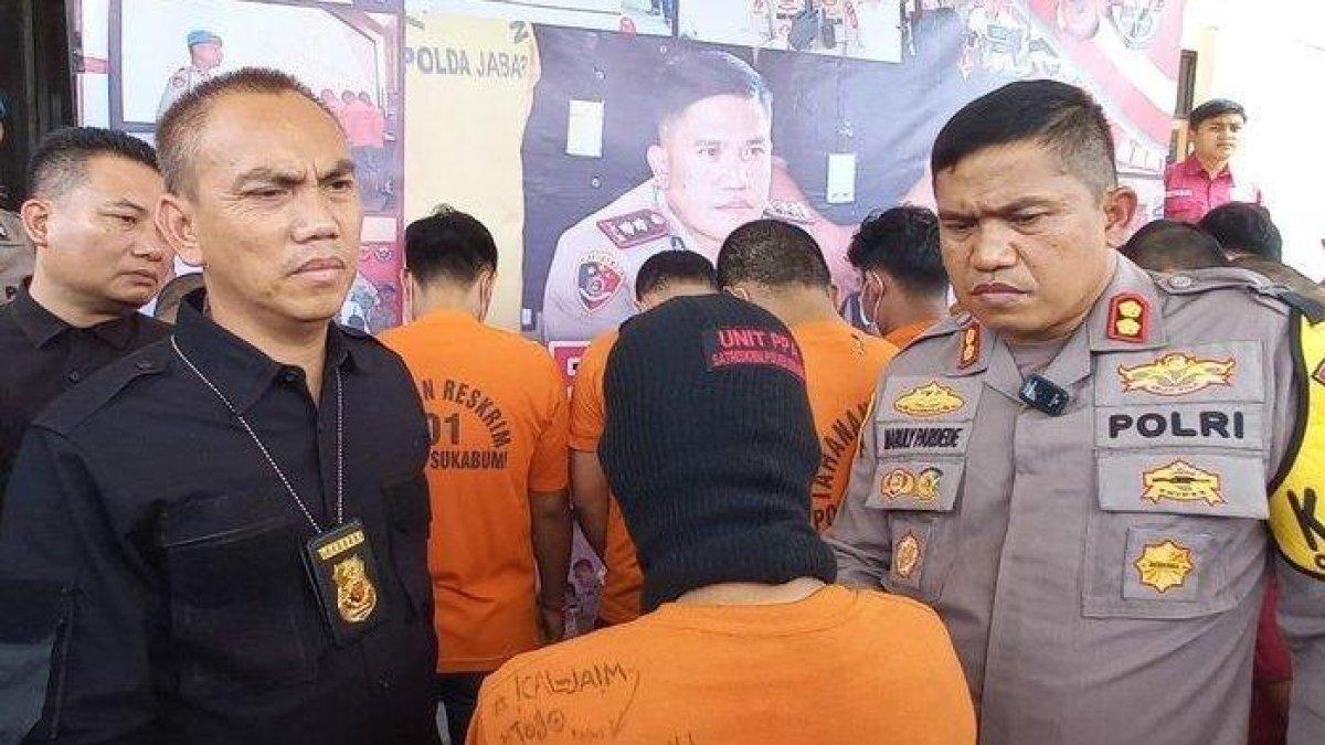 Seorang pria di Kecamatan Cisolok
