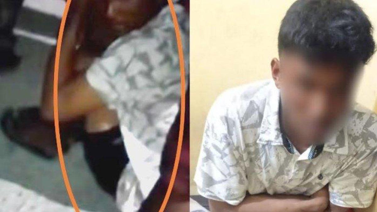 Seorang pria diamankan seusai kepergok mencuri celana dalam seorang nenek di Lingkungan Tonrong Saddang I, Kelurahan Tiroang, Kecamatan Tiroang, Kabupaten Pinrang, Sulawesi Selatan