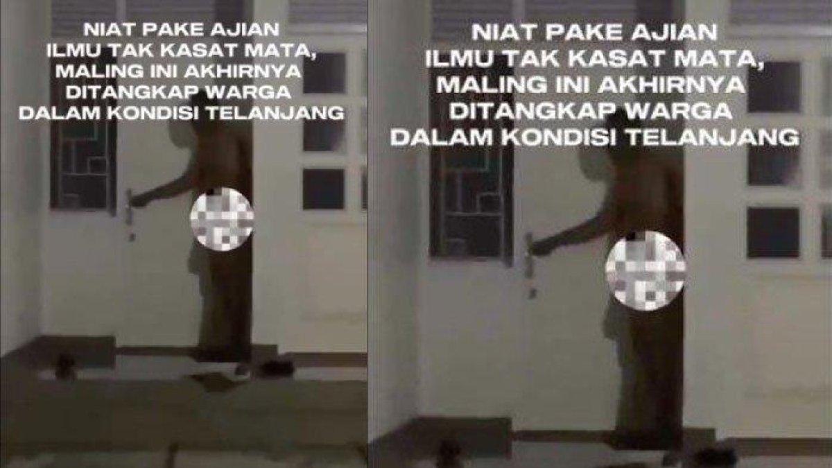 Seorang pria telanjang masuki rumah warga, sempat diduga maling ternyata ODGJ