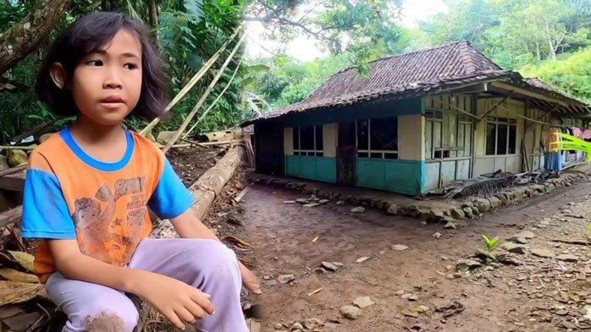 Septi Siswi SD yang nekat tinggal