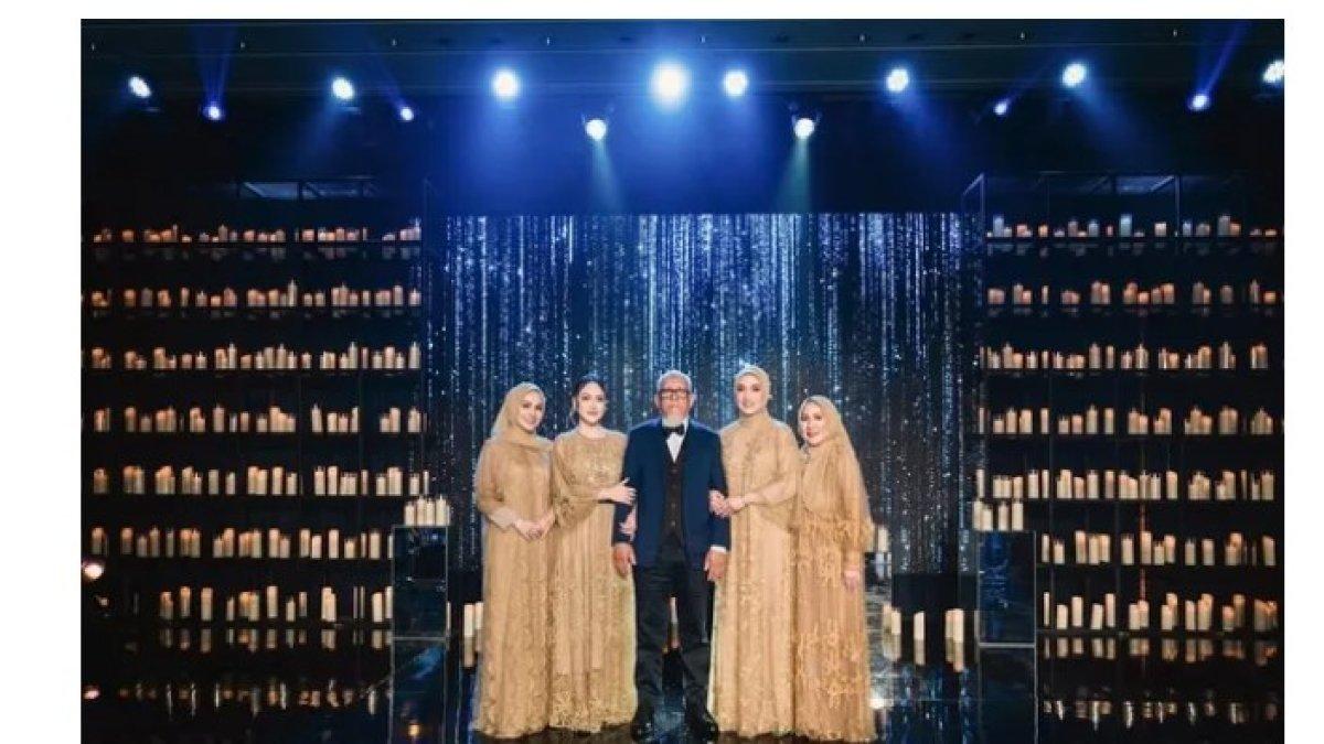 PESTA ULTAH AYAH SHANDY AULIA - Shandy membagikan potret kebersamaan keluarga serta menuliskan doa tulus untuk ayah yang sangat ia cintai.