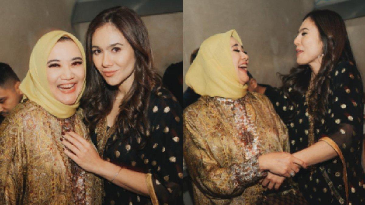 Shanty hadir ultah ke-42 Wulan Guritno