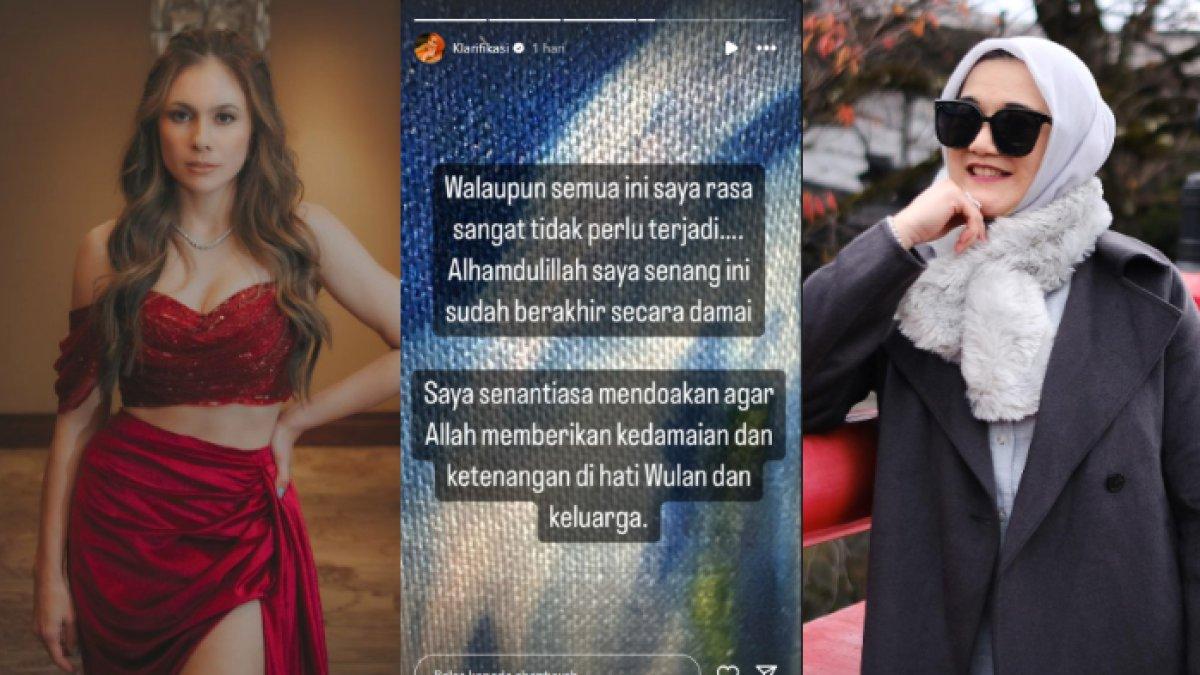 Shanty menuliskan doa untuk Wulan