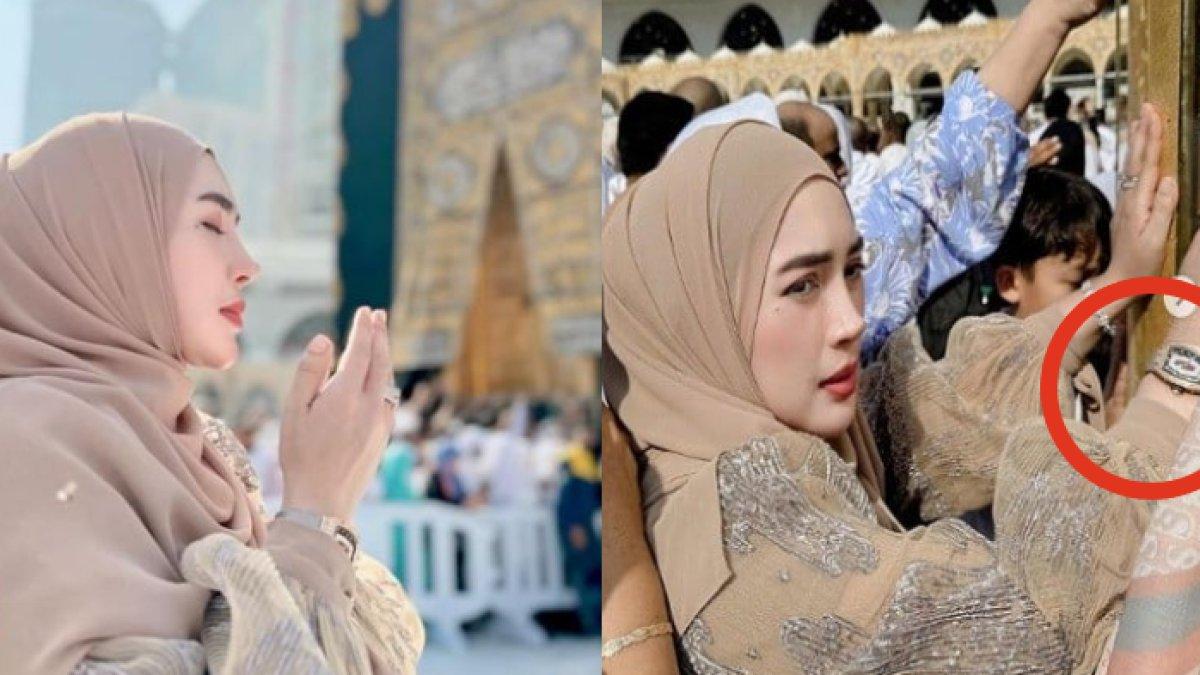 Shella Saukia pakai jam tangan Rp3 miliar