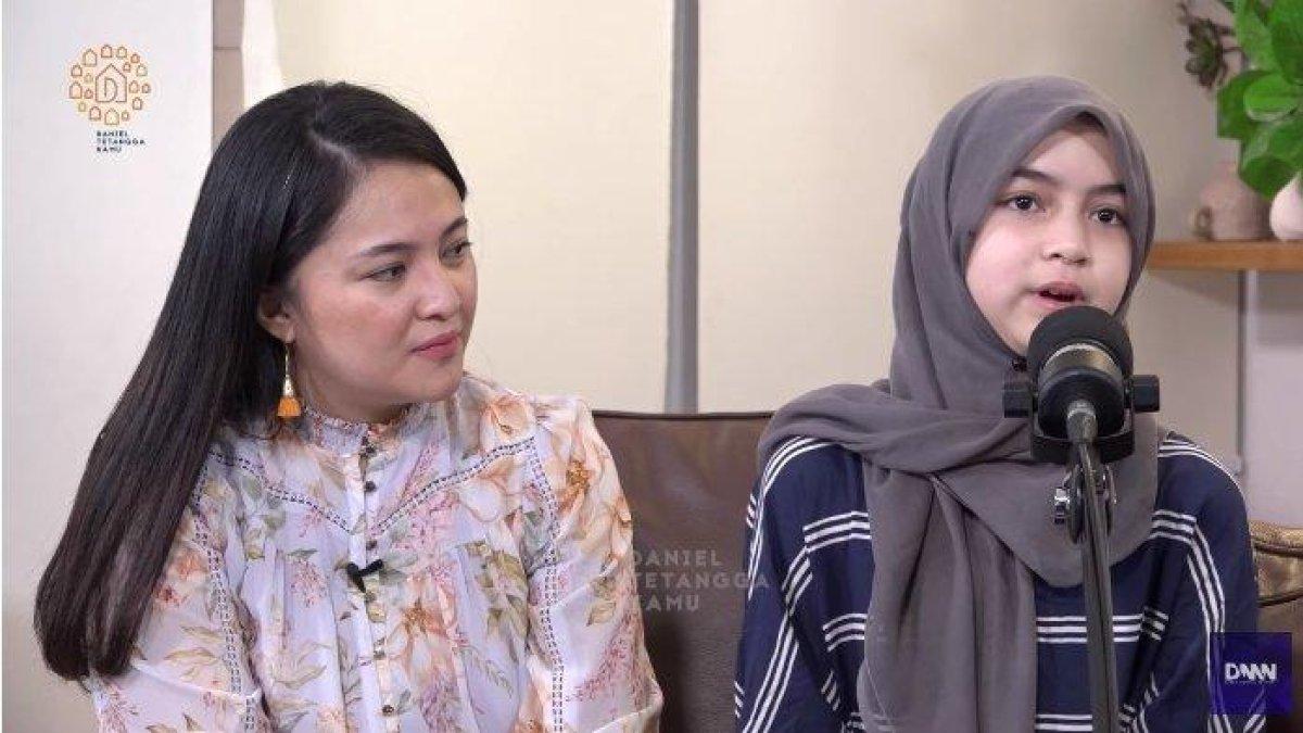 Sienna, putri Marshand mengungkapkan asalannya memutuskan berhijab.