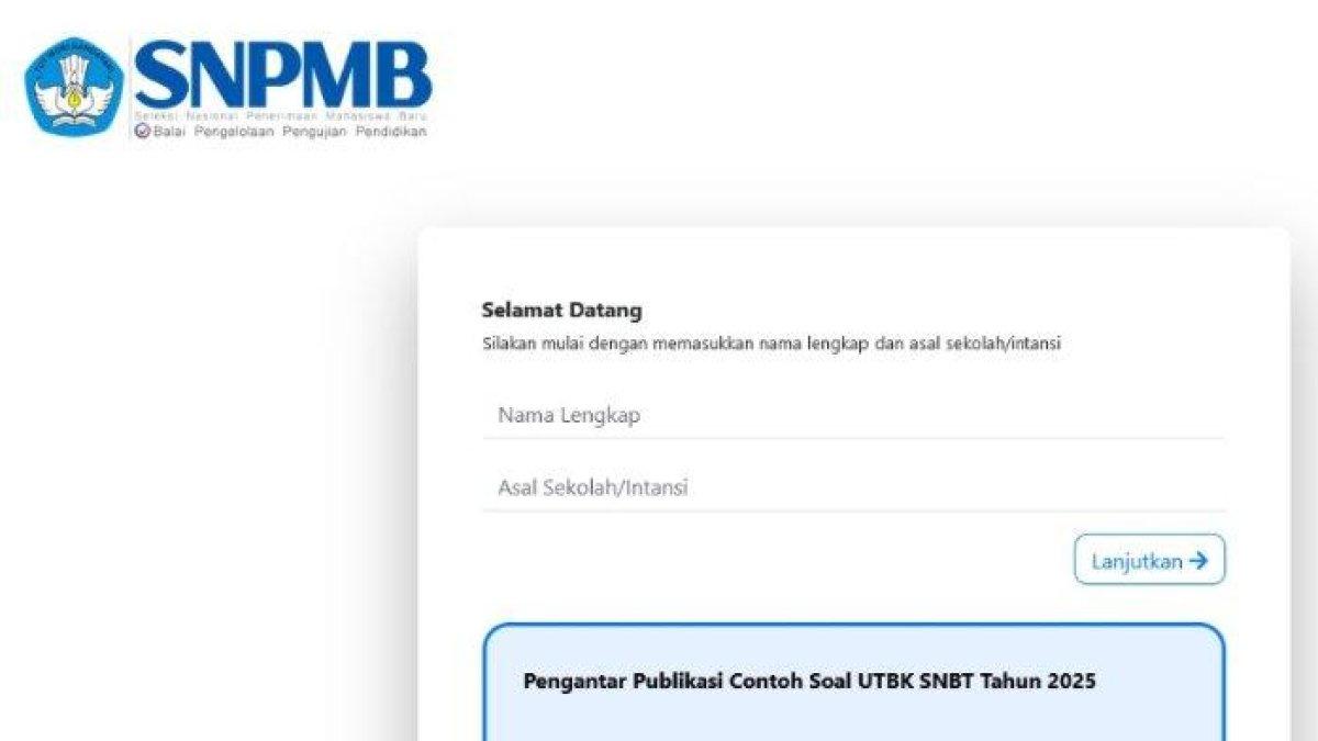 UTBK SNBT 2025 - Simak link simulasi UTBK SNBT 2025, bisa mengenali model tampilan layar dan bentuk-bentuk soal UTBK secara gratis.