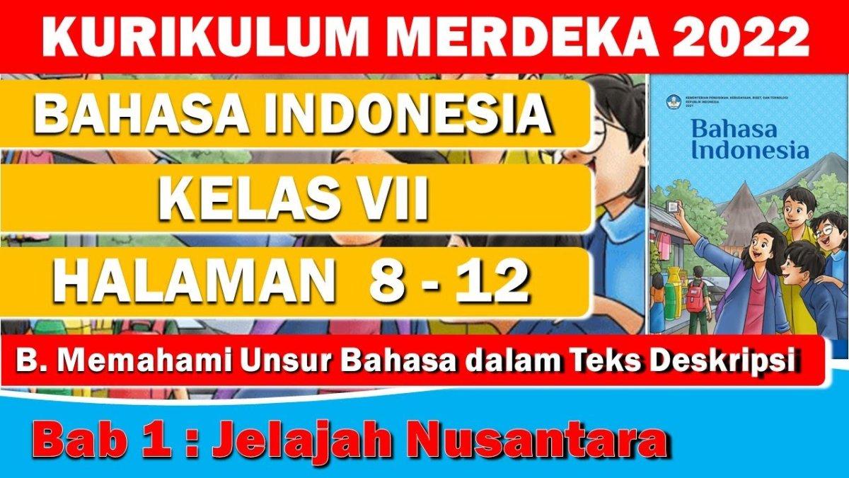 Kunci Jawaban Bahasa Indonesia Kelas 7 SMP Halaman 7 8 Kurikulum ... Materi bahasa indonesia kelas vii semester 1