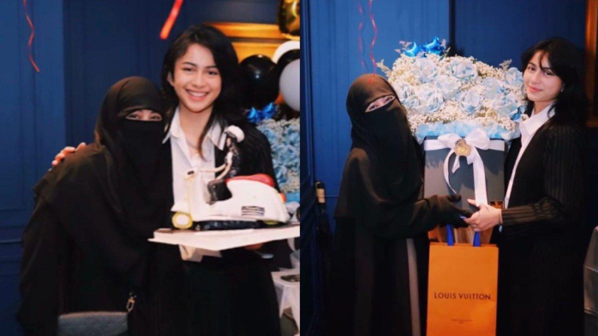 Sintya Marisca dapat kado spesial dari Umi Pipik