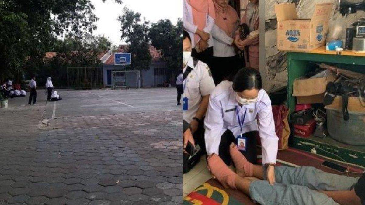 Siswa SMP di Madiun dihukum guru