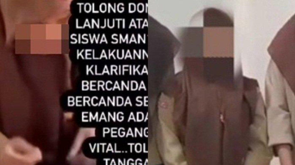 Siswi SMA Negeri 1 Stabat, Kabupaten Langkat, Sumatera Utara jadi korban bully teman kelas.