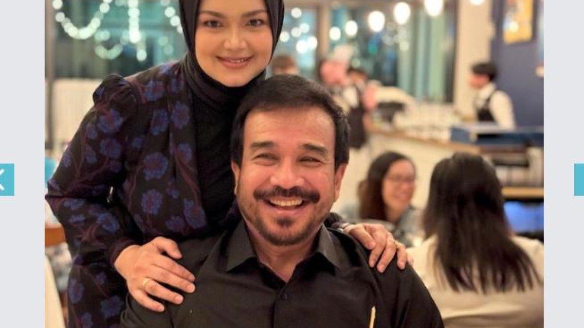 Siti Nurhaliza mengunggah potret kebersamaannya dengan sang suami.