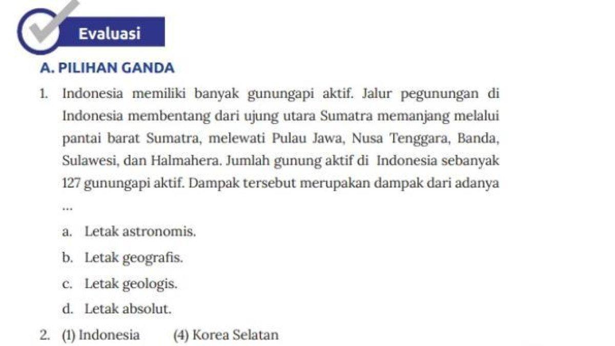 Soal buku IPS Kurikulum Merdeka Kelas 8 halaman 60