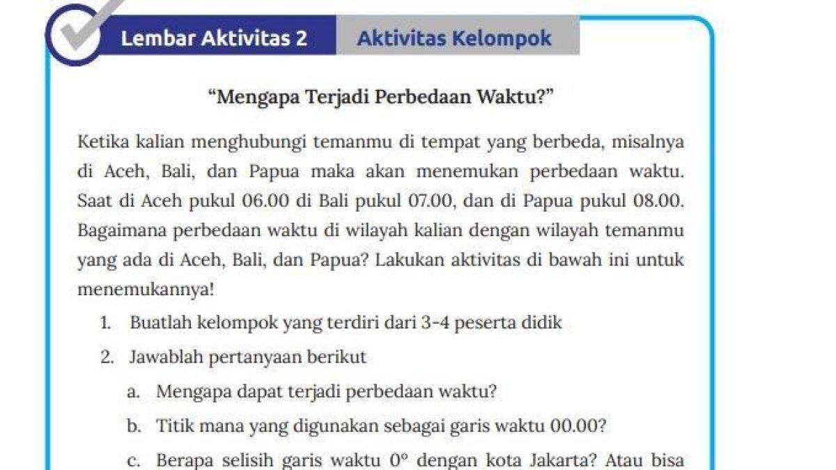 Soal buku IPS Kurikulum Merdeka Kelas 8 halaman 7