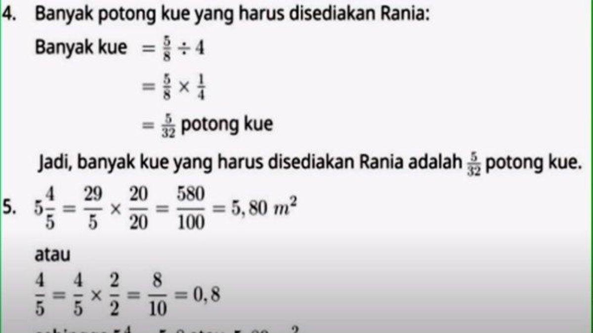 Soal dan Jawaban Matematika Kelas 6 Kurikulum Merdeka Bab 1 Halaman 40-44 (6)