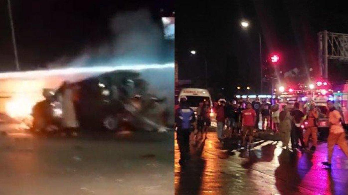 Sopir dan kernet truk yang alami rem blong diamankan