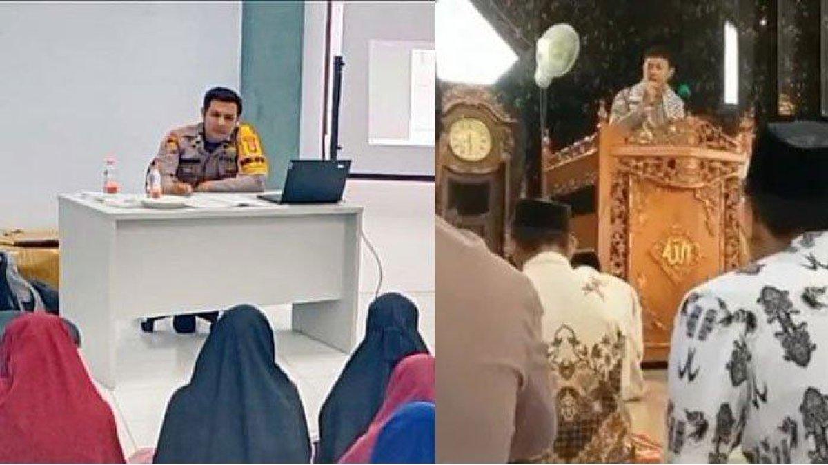Sosok Aiptu Agustang polisi yang viral jadi dosen dan penceramah