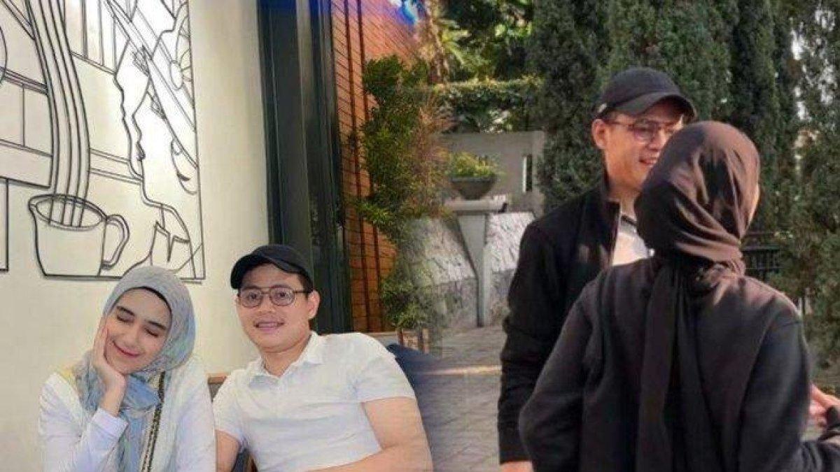 Nadya Mustika bersama Iqbal Fitrah Rosadi.