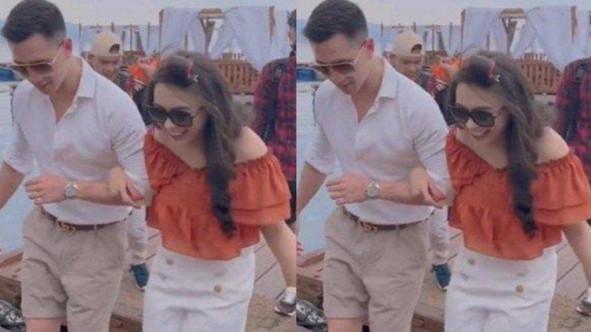 CALON ISTRI VERRELL - Sosok Mega Resinta, dokter cantik disebut-sebut calon istri Verrell Bramasta. Terekam tak sungkan gandengan tangan mesra.