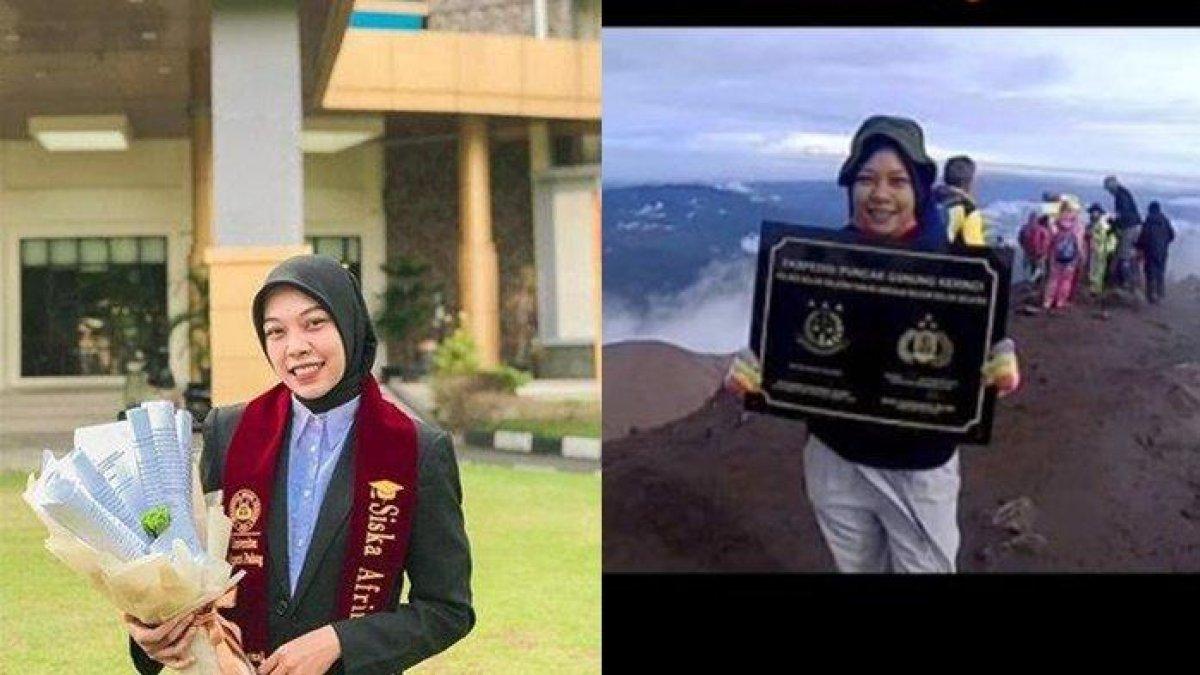 Sosok Siska Afrina (22), salah satu mahasiswa yang menjadi korban erupsi Gunung Marapi Sumatera Barat