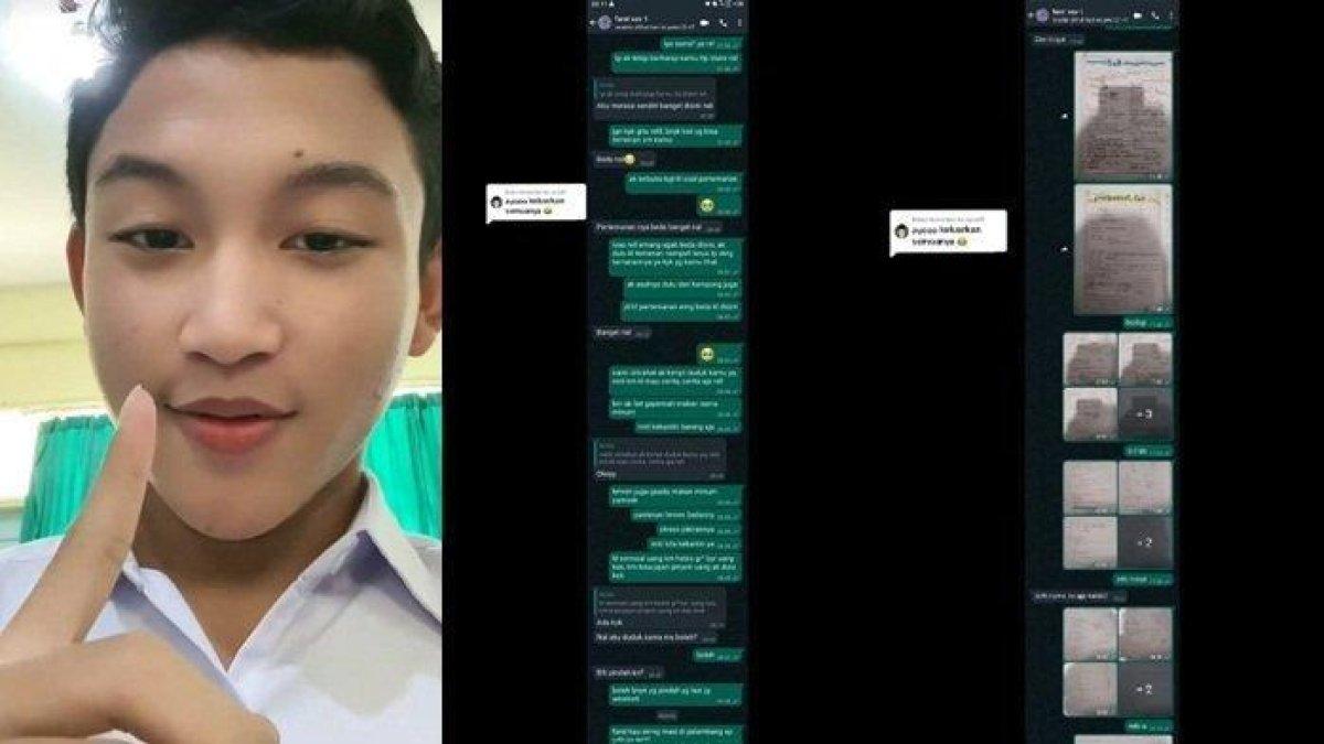 Sosok ini mengungkap bukti kedekatan dengan Farel Aditya (kiri) usai tak diakui
