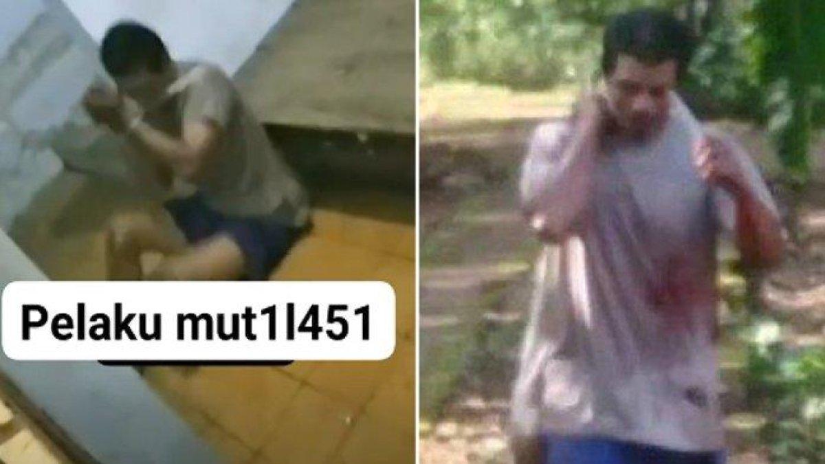 Sosok suami mutilasi istri