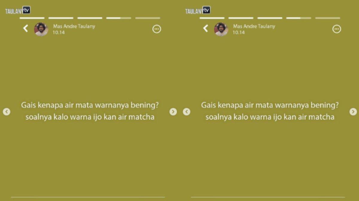 Status WhatsApp Andre Taulany 4