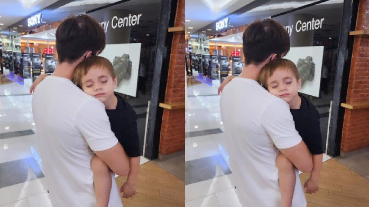 Stefan William gendong anak keduanya dari Celine, Koa