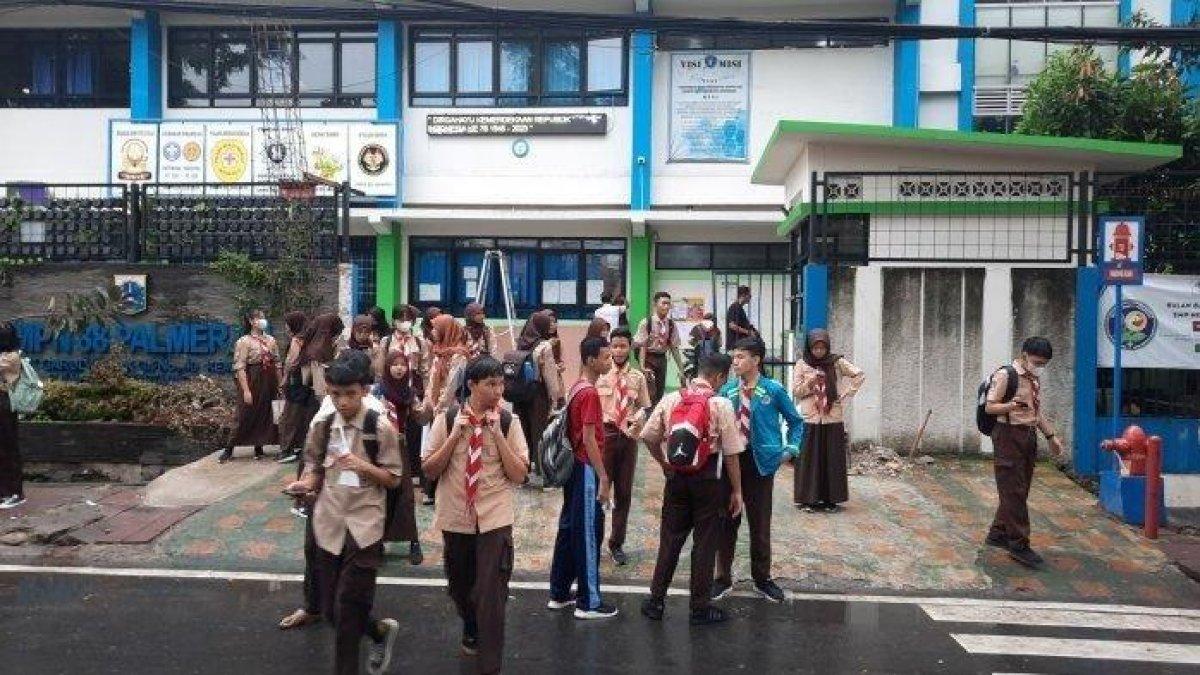 Suasana SMPN 88 Palmerah Jakarta Barat