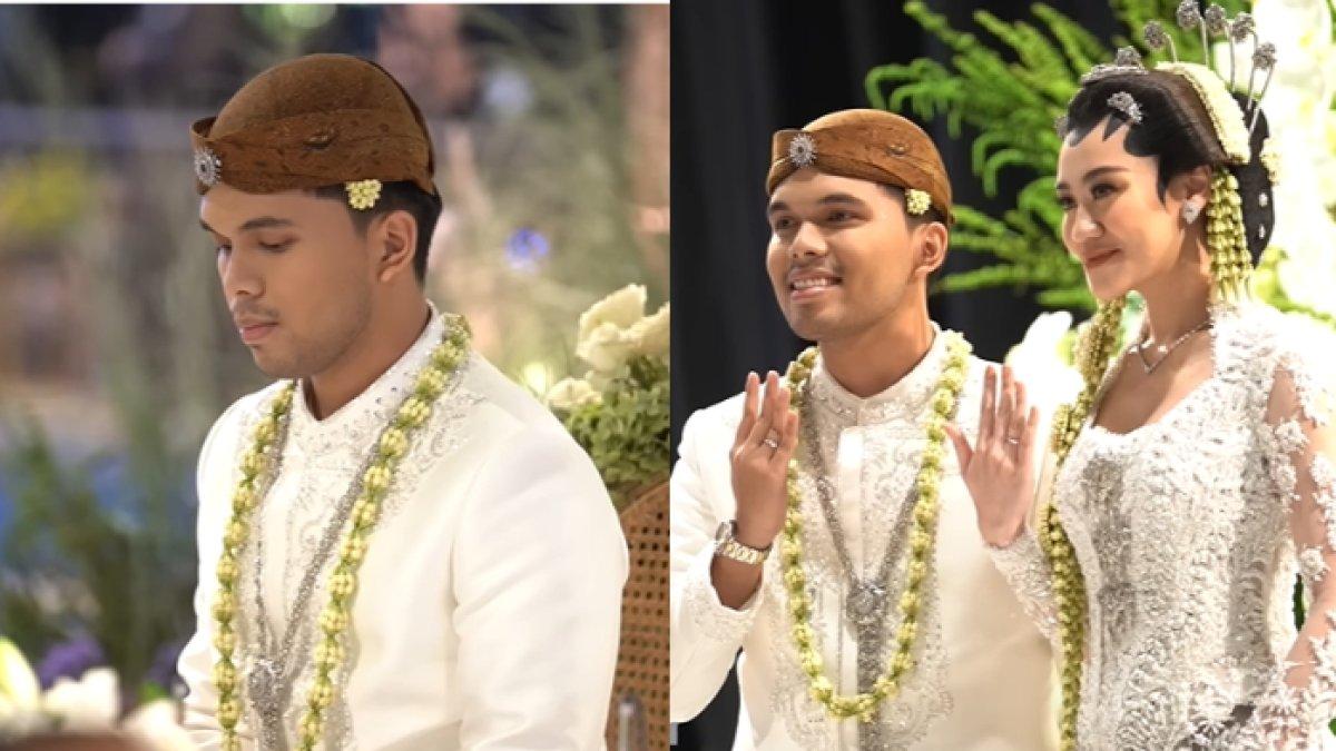 Thariq Halilintar dan Aaliyah Massaid menikah.
