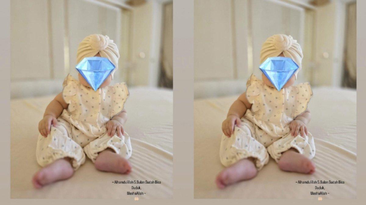 Syahrini pamerkan kemampuan tak biasa Princess R yang biasanya baru dikuasai bayi pada usia di atasnya.