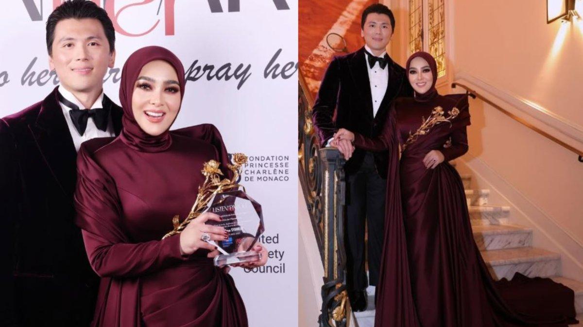 Syahrini tampil di Cannes dan terima penghargaan dari UNESCO, Reino Barack ungkap rasa bangga.