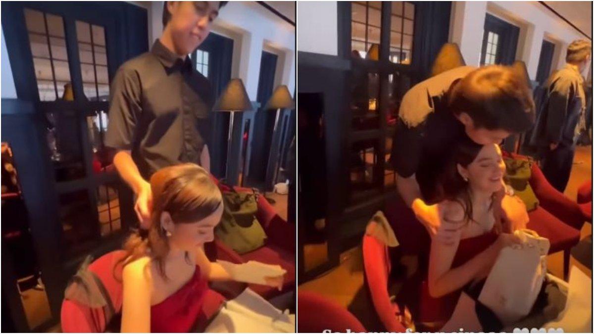 HADIAH MEWAH EL RUMI - Dalam video tersebut, Syifa terlihat mendapat sebuah tas mewah berwarna putih dari merek ternama Chanel.