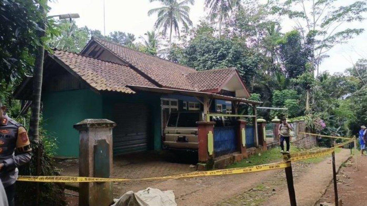 TKP lokasi suami mutilasi