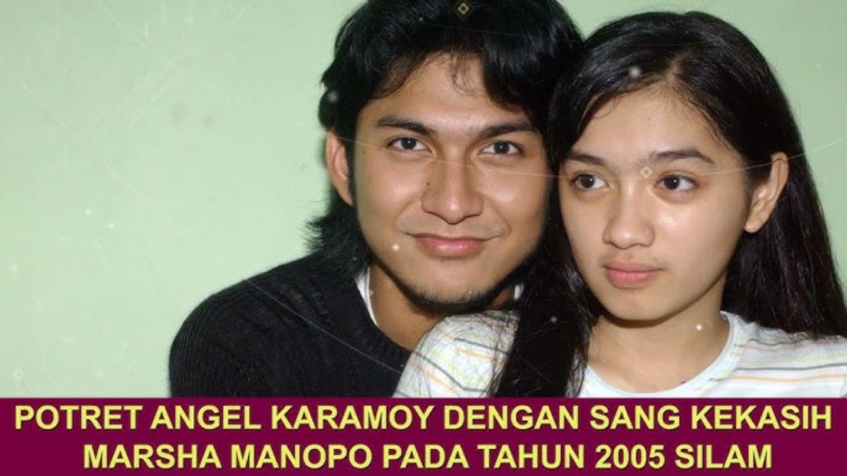 DAFTAR MANTAN PACAR ANGEL KARAMOY - Tahun 2006, Angel menjalin hubungan dengan penyanyi Marsya Manopo.