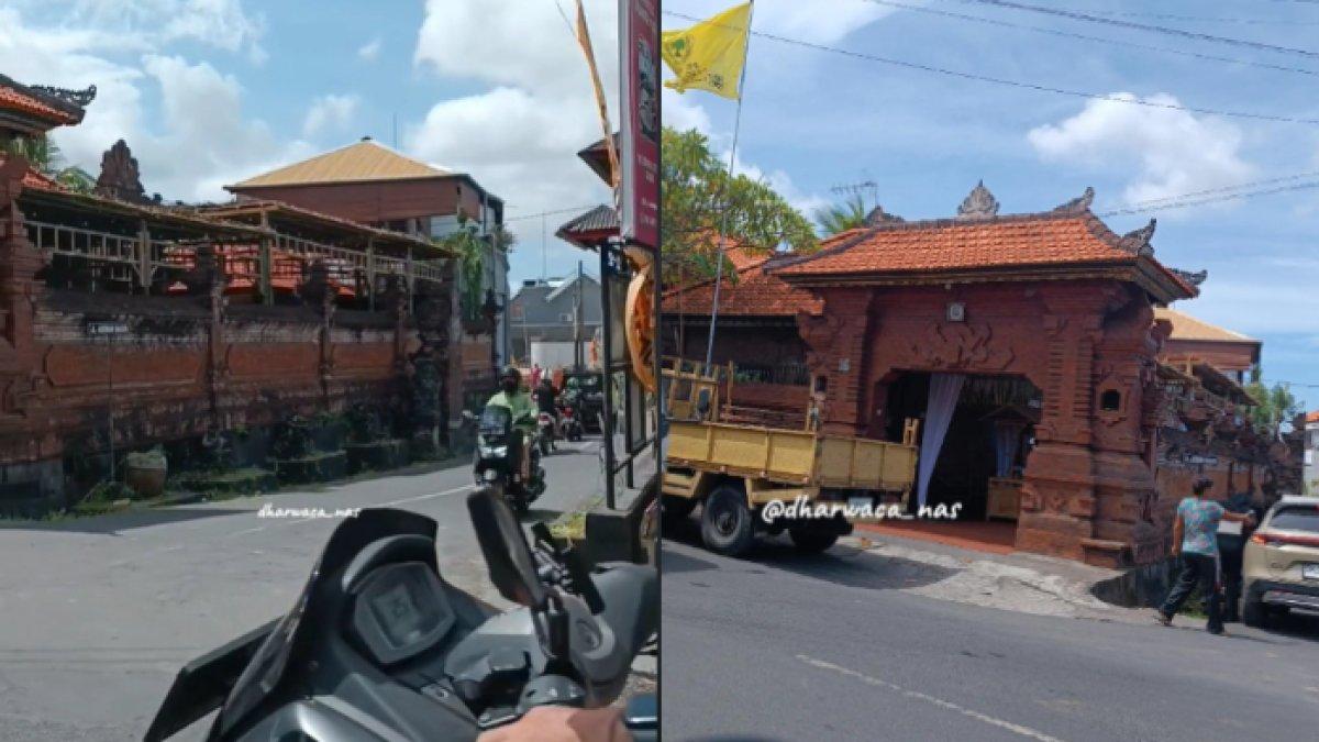 Tampak depan rumah Mahalini