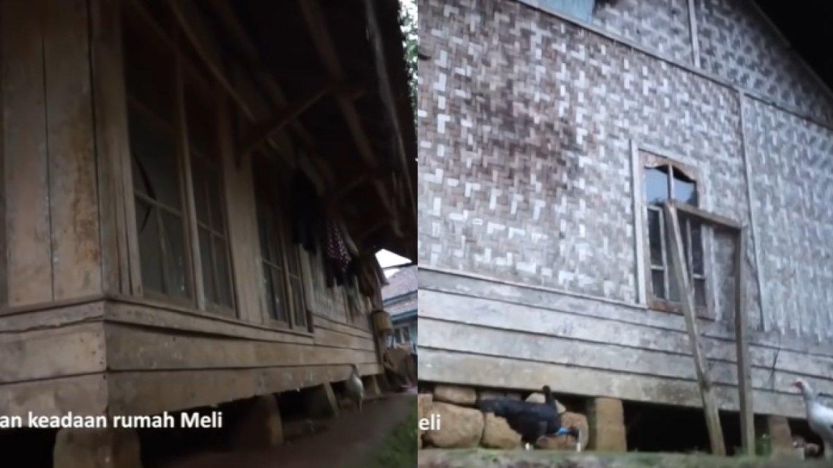Tampak depan rumah Melly Lee