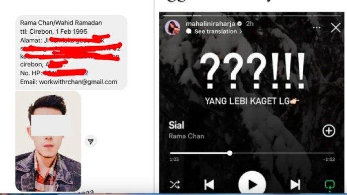 Tampang Pria Diduga Rama Chan