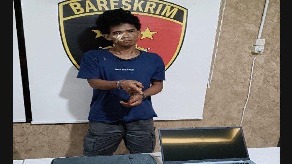 Tampang pelaku bobol rumah di Muba