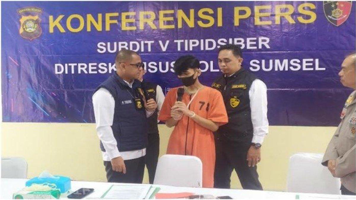 Tampang pelaku penipuan berkedok kirim surat e-tilang