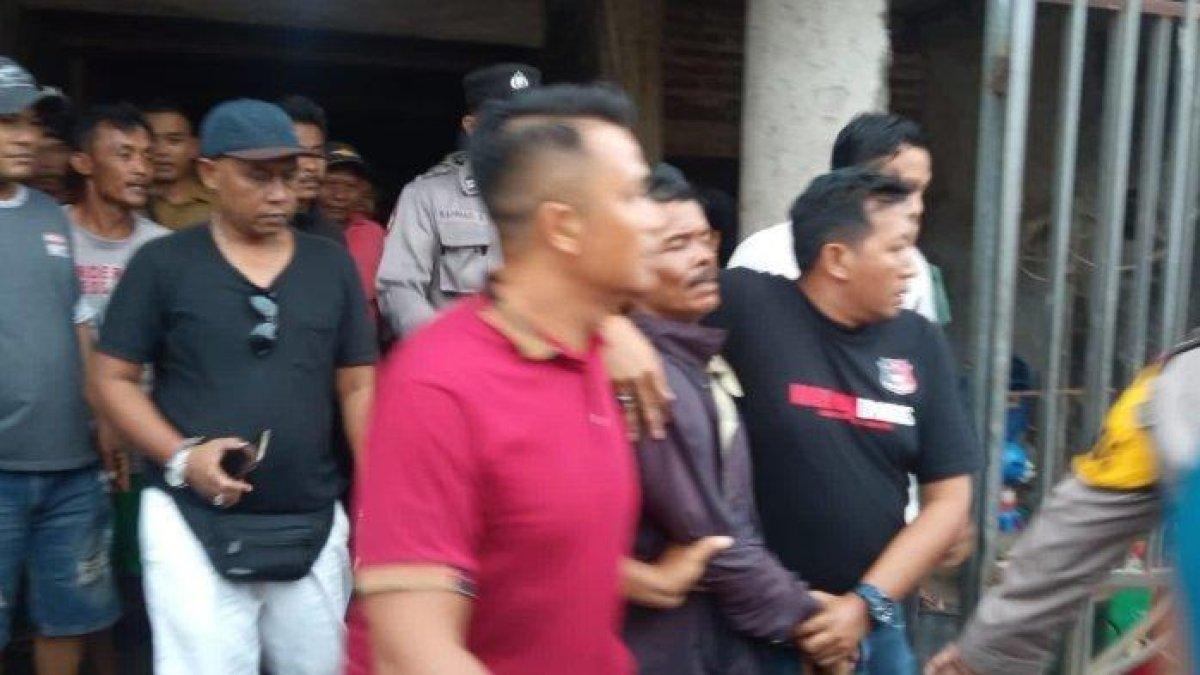 Tampang suami aniaya istri pakai batang besi hingga tewas di Jember
