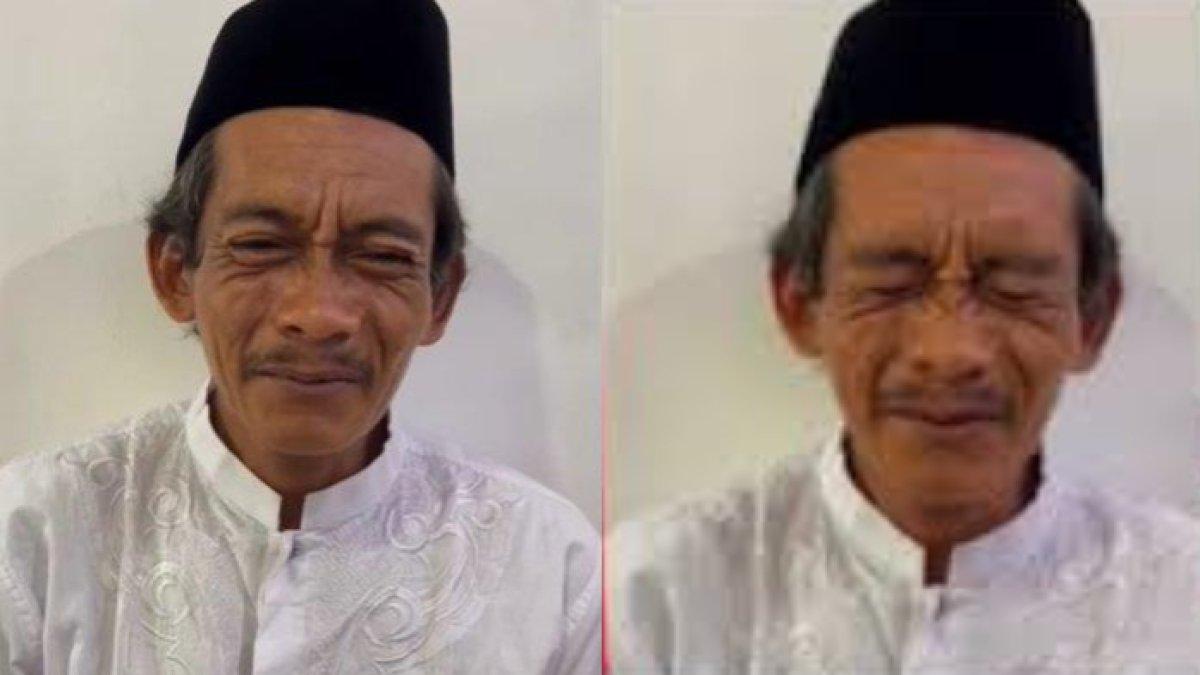 Tangis Sunhaji mohon ke Prabowo untuk tolak pengunduran diri Gus Miftah.