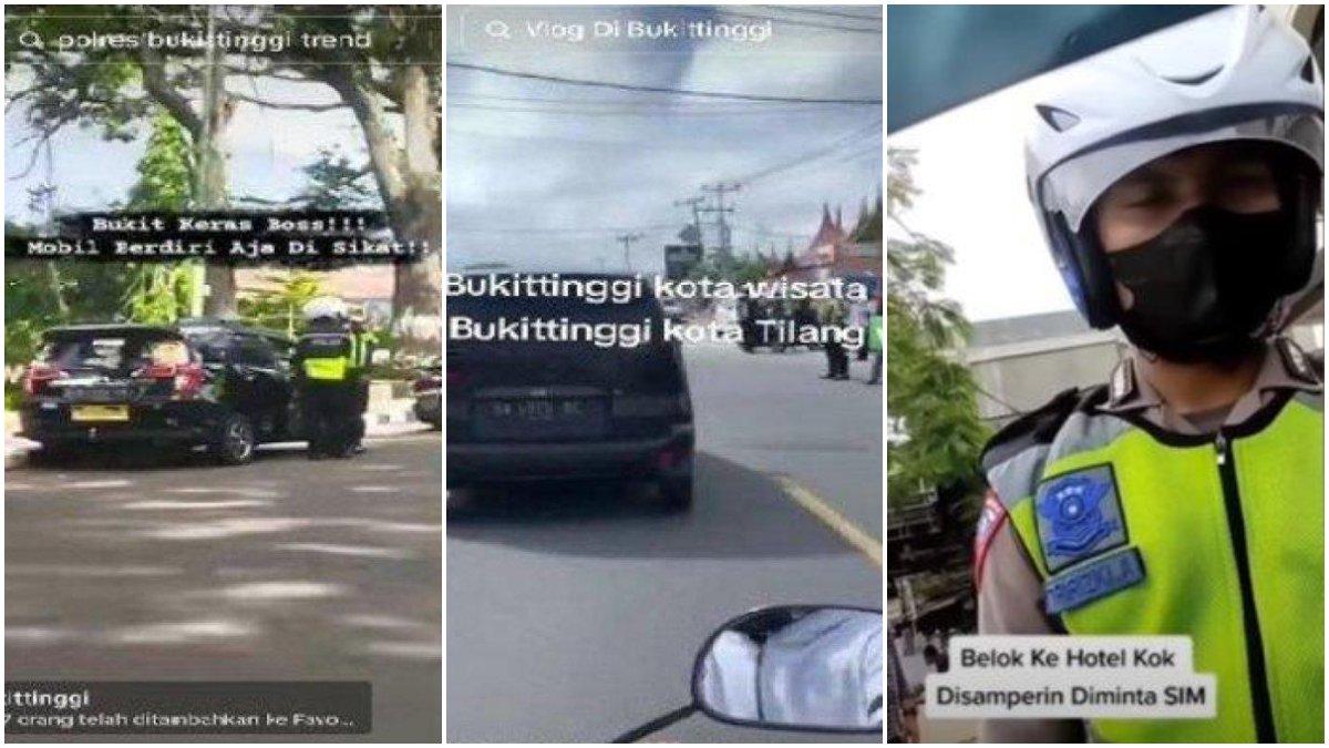 VIRAL Oknum Polantas di <a href='https://manado.tribunnews.com/tag/bukittinggi' title='Bukittinggi'>Bukittinggi</a> Minta Uang Tilang, Masyarakat Bisa Laporkan Polisi 'Ajak Damai'