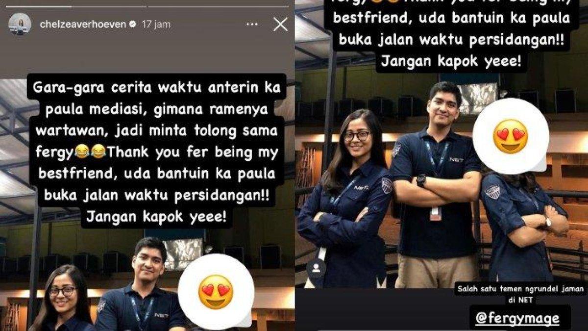 Tangkapan layar dari unggahan Chelzea Verhoeven.
