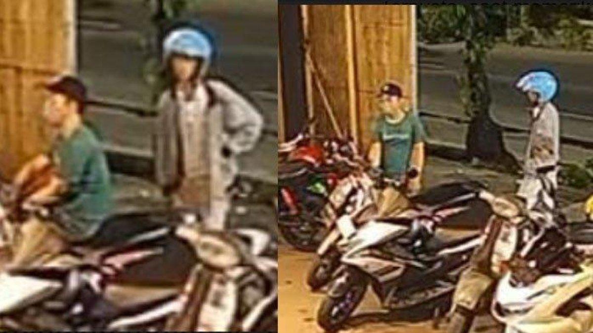 Tangkapan layar video CCTV
