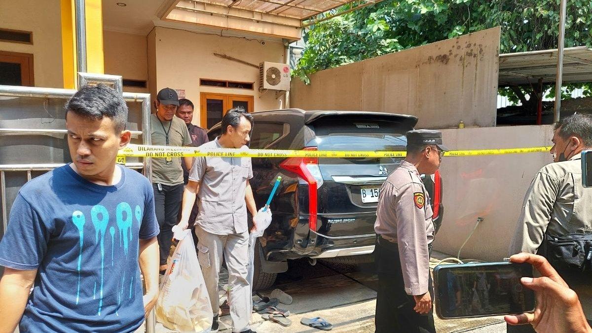 Tempat kejadian perkara seorang perempuan tewas terbunuh di kediamannya di Jalan Takong, Sukamaju Baru, Tapos, Depok, pada Kamis (10/8/2023).