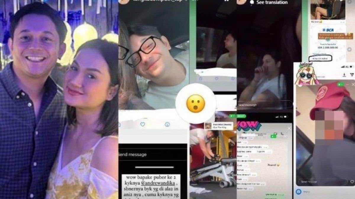 Tengku Dewi Putri bongkar perselingkuhan Andrew Andika