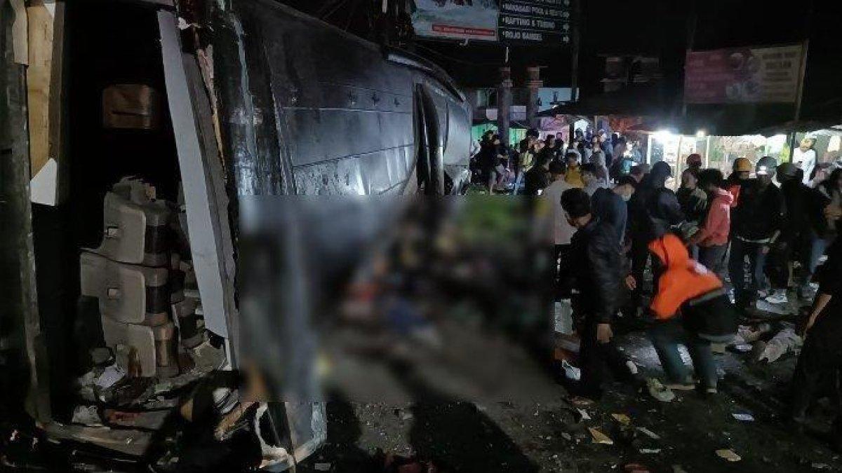 Terjadi kecelakaan maut di kawasan Ciater, Subang, Jawa Barat, Sabtu (11/5/2024) malam