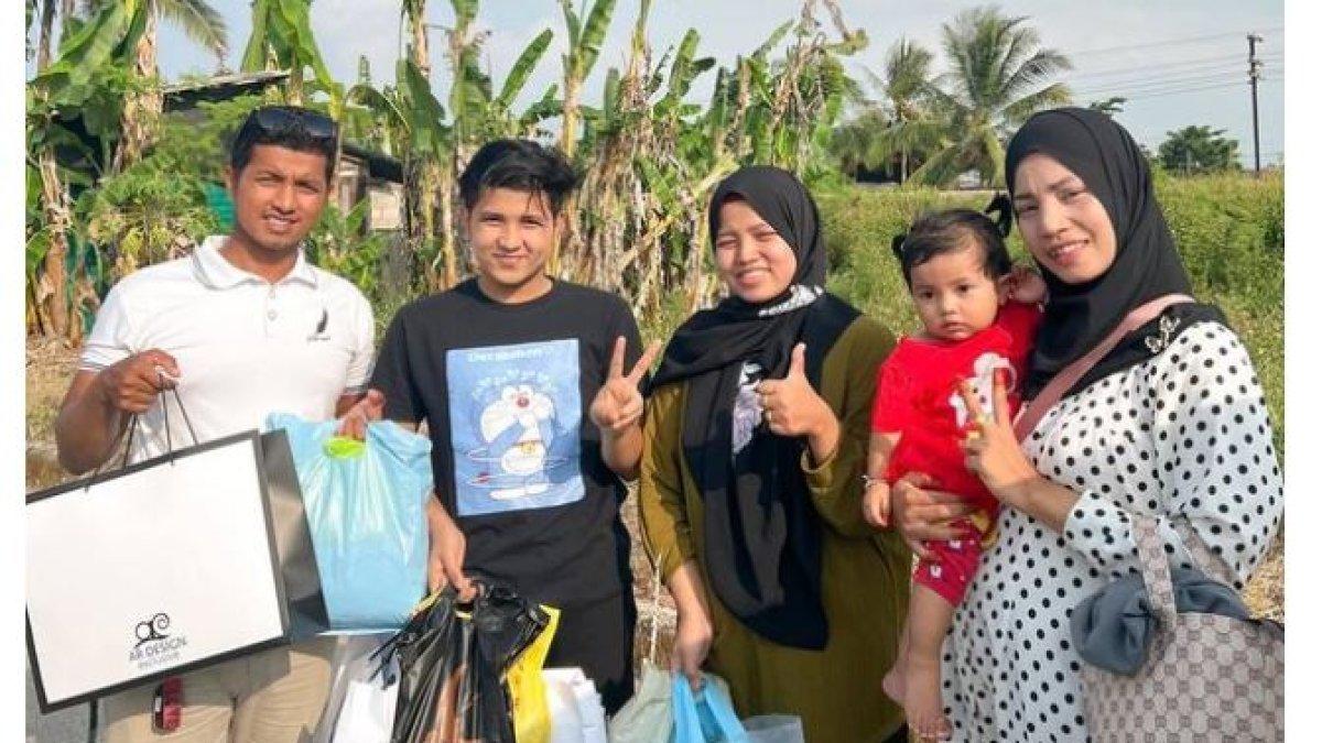 Ternyata Jirayut kerap memboyong keluarga besar untuk momen spesial. Ia kerap mendatangkan keluarganya ke Indonesia setiap tahun.
